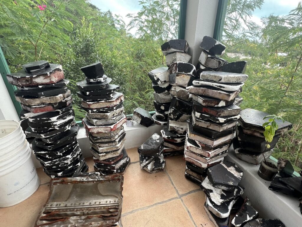SpaceX debris found in the Turks & Caicos