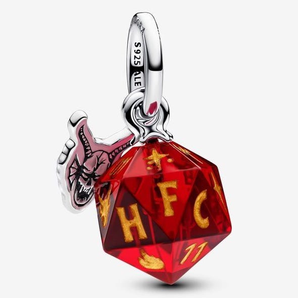 Stranger Things Hellfire Club Dice Dangle Charm Stranger Things Hellfire Club Dice Dangle Charm