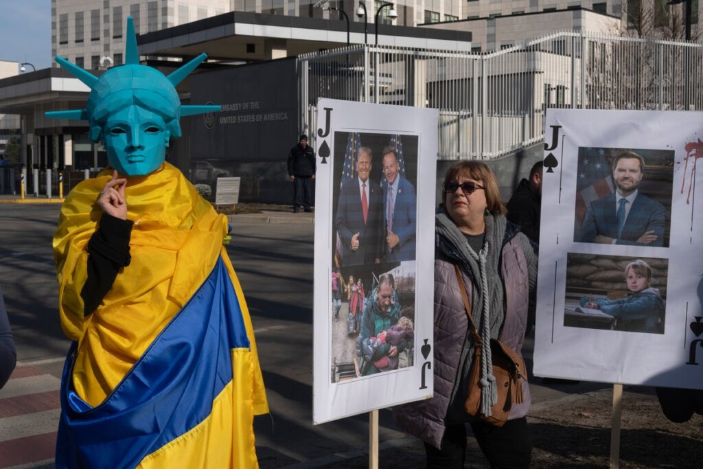 Defiant Ukrainians blame Trump for ‘betrayal’ amid horror of latest battlefield losses