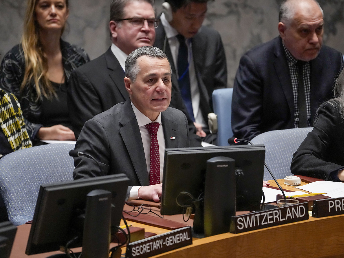 CF: attendance at the Security Council, positive balance sheet