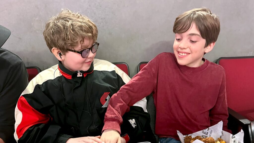 New tech at Trail Blazers games helps engage blind sports fans