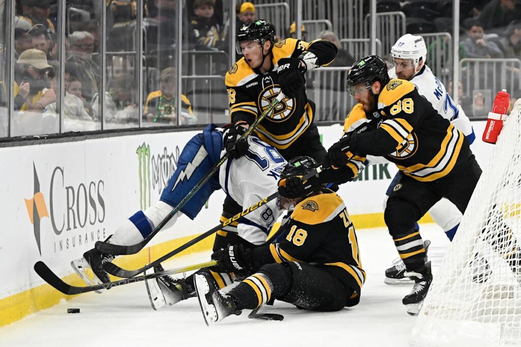 Bruins Hit Latest Low In Brutal Loss To Lightning