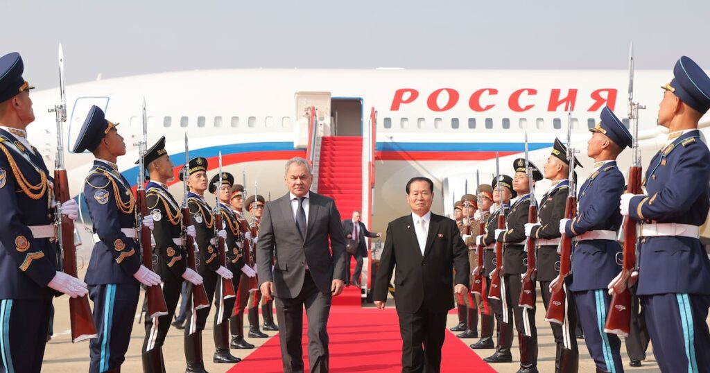 Top Russian official meets North Korea’s Kim and thanks him for support of Russia’s war on Ukraine Top Russian official meets North Korea's Kim and thanks him for support of Russia's war on Ukraine
