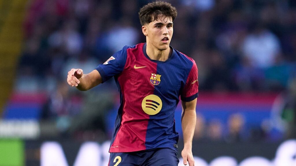Spain’s Pau Cubarsí returns to Barcelona after ankle injury Spain's Pau Cubarsí returns to Barcelona after ankle injury