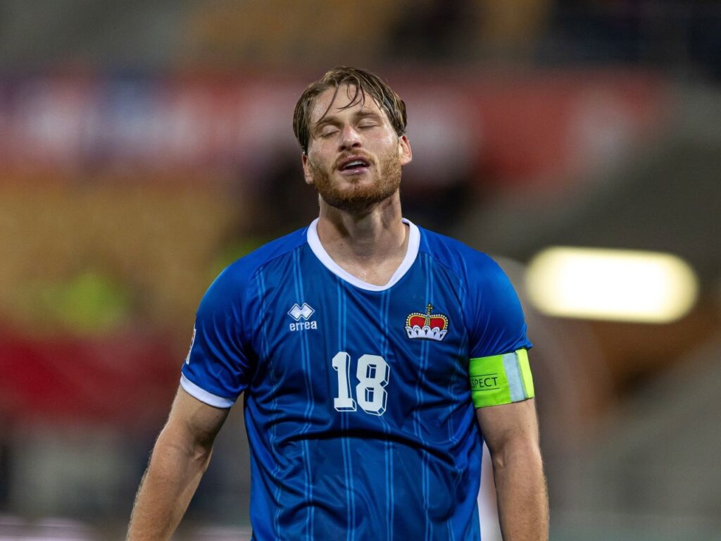 Preview: Liechtenstein vs. North Macedonia – prediction, team news, lineups Nicolas Hasler of Liechtenstein during his side
