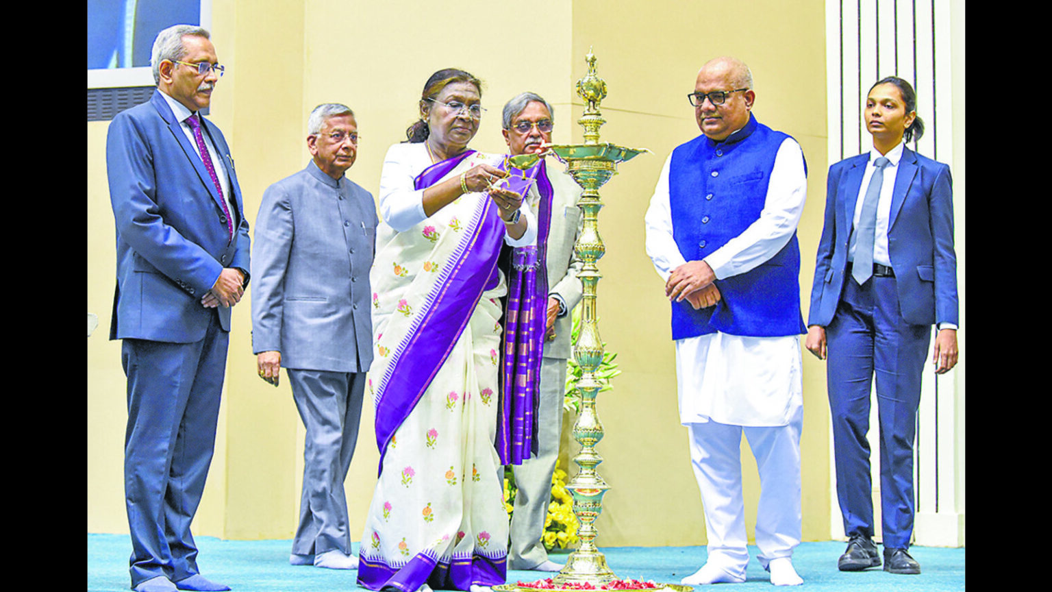 My father bowed down to trees: Murmu at environment conference | Latest News India