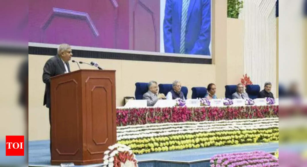 Vice President advocates environmental ethics | Delhi News