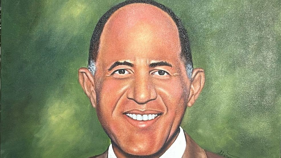 Danville artist honors late news anchor Mark Spain with heartfelt portrait tribute header logo