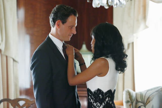 Kelsey McNeal Disney General Entertainment Content via Getty Tony Goldwyn and Kerry Washington on 'Scandal'