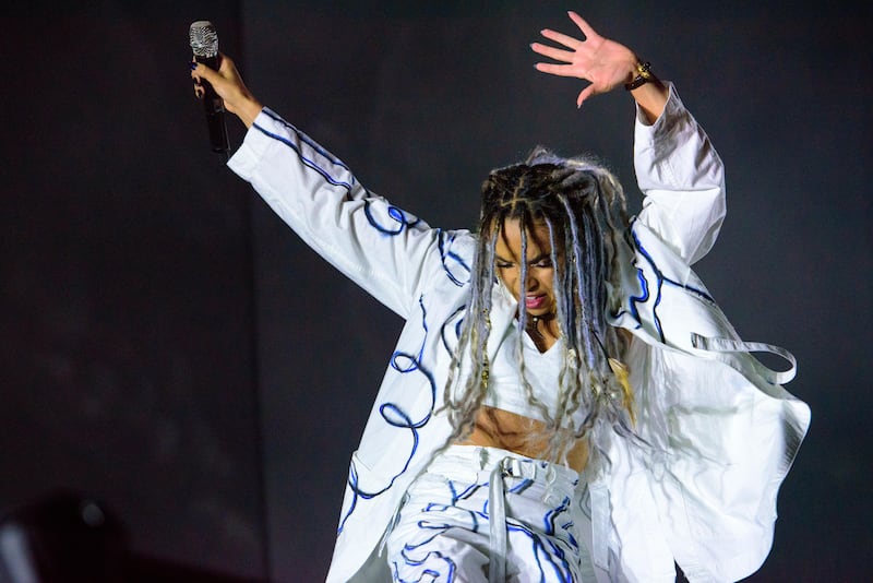 FKA Twigs performing at Flow Festival, Helsinki