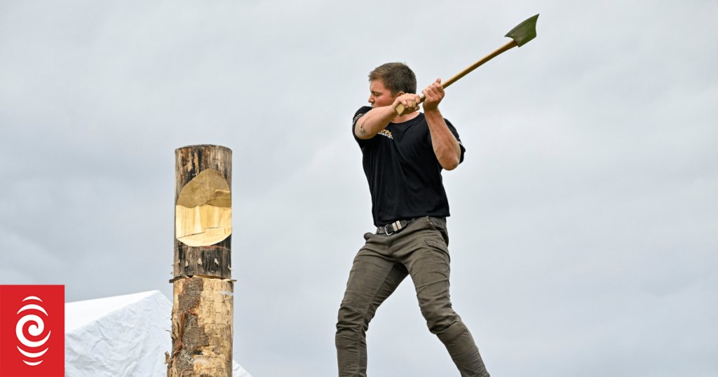 New Zealand's top axeman readying himself for New Zealand Rural Games