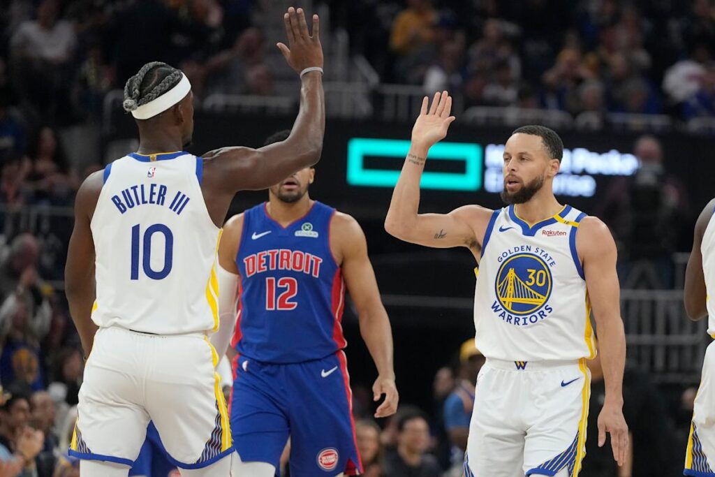Fire alarm delays start of 2nd quarter in Pistons-Warriors
