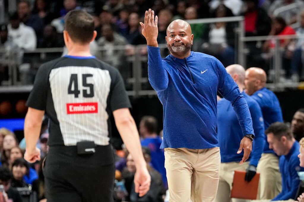 Pistons' J.B. Bickerstaff blasts refs for 'disgusting display of disrespect' after loss to Thunder