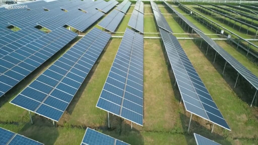 Solar and wind power generation is increasing in the U.S.