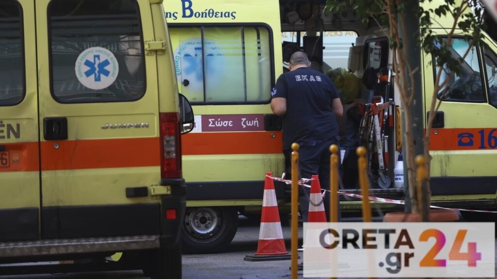 Crete: They stole the EKAB facilities at a time when rescuers were in an incident