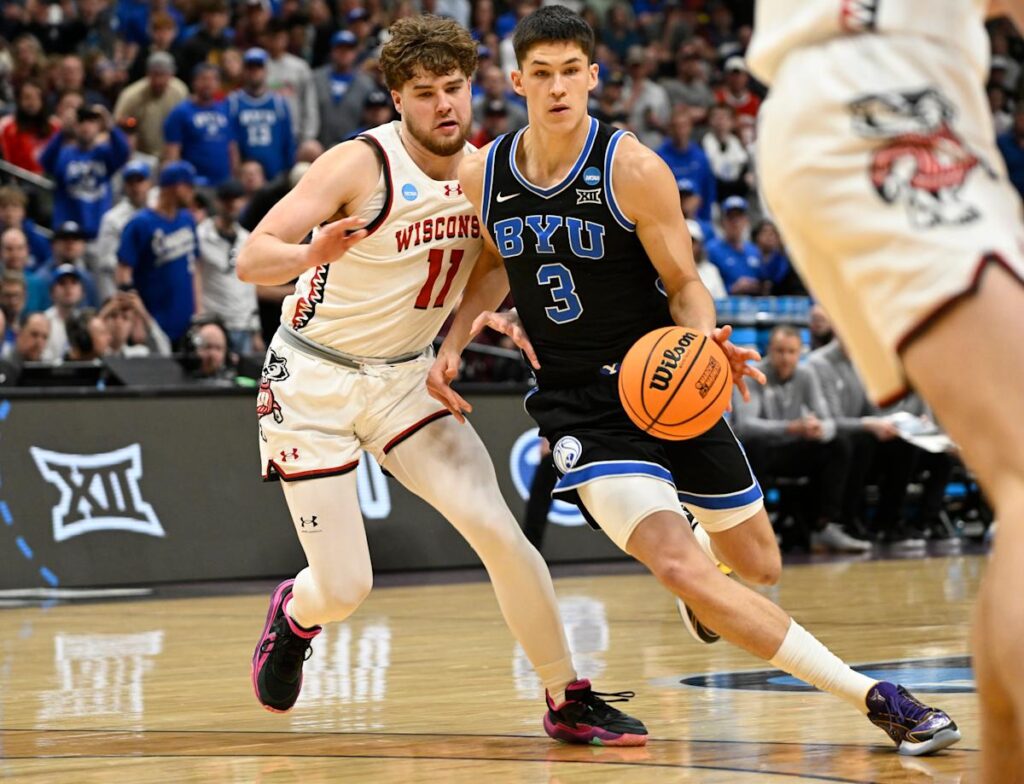 March Madness live updates, scores, bracket: BYU tops Wisconsin, Gonzaga falls to Houston; UCLA vs. Tennessee in NCAA tournament action