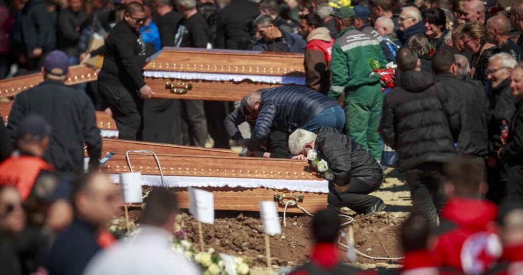 North Macedonia holds mass funerals for young victims of nightclub fire | Nation & World North Macedonia holds mass funerals for young victims of nightclub fire | Nation & World