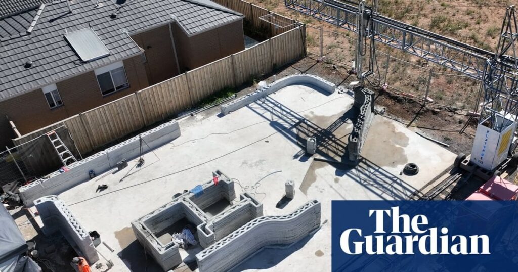 See how Australia’s first 3D-printed multi-storey house is being built: four bedrooms in five weeks