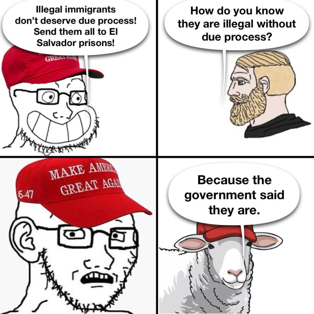 People defending this sound like sheep