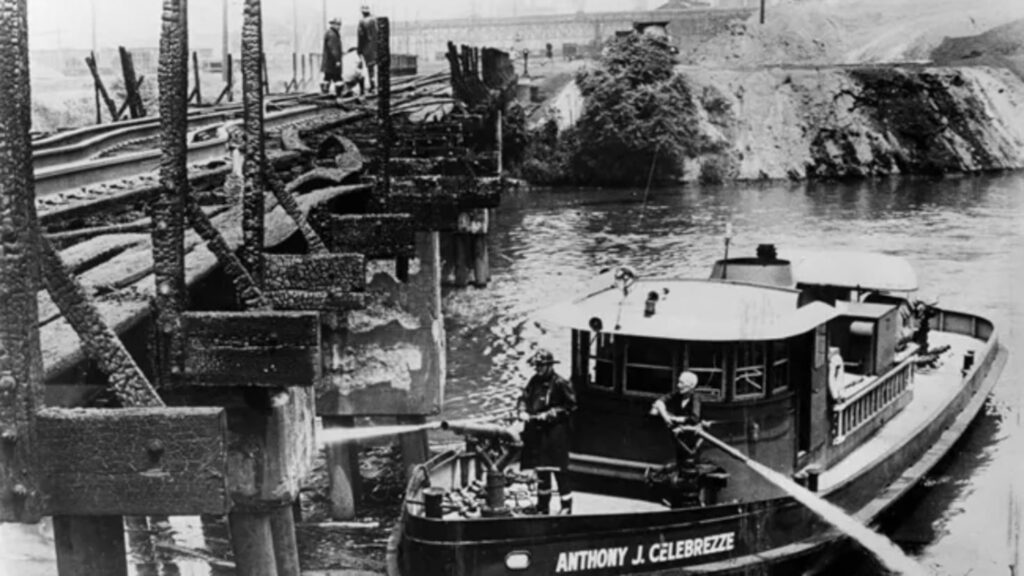 The time the Cuyahoga River caught on fire in Cleveland: The “fake news” that started an environmental revolution