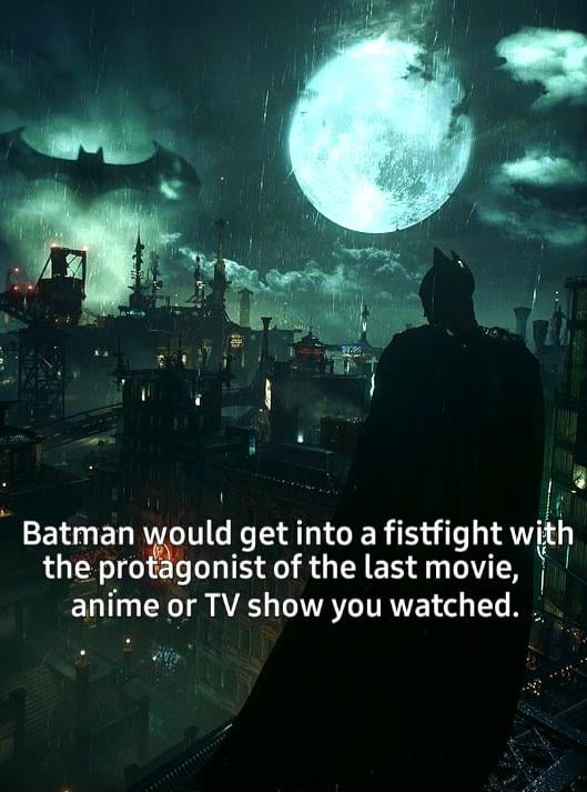 Batman vs Alberto whip