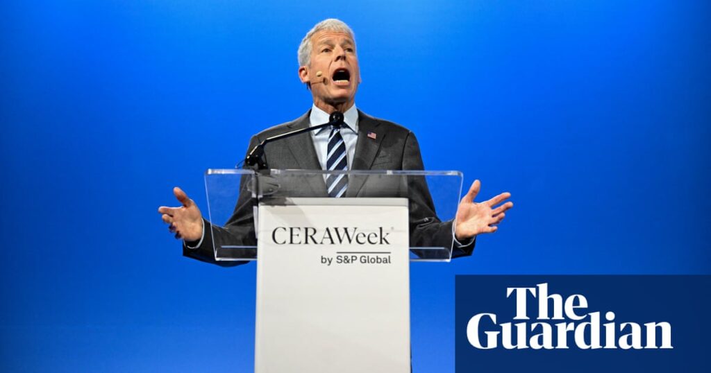 What the world needs now is more fossil fuels, says Trump’s energy secretary | Trump administration What the world needs now is more fossil fuels, says Trump’s energy secretary | Trump administration