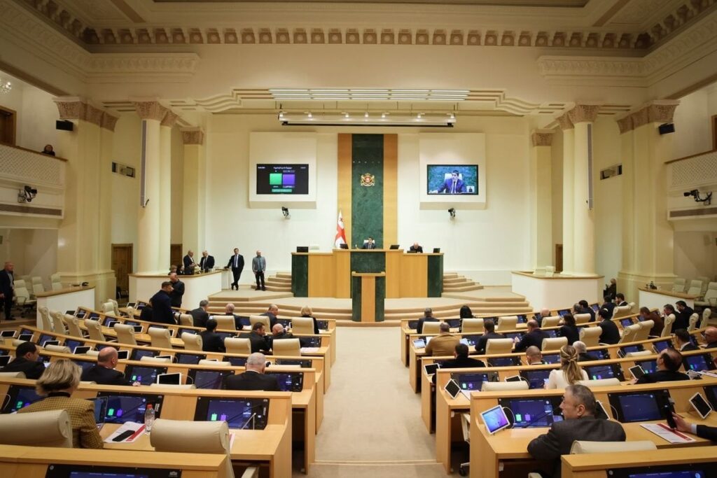 In barrage of legislation, Georgian Dream approves new foreign agent law in its first reading / OC Media