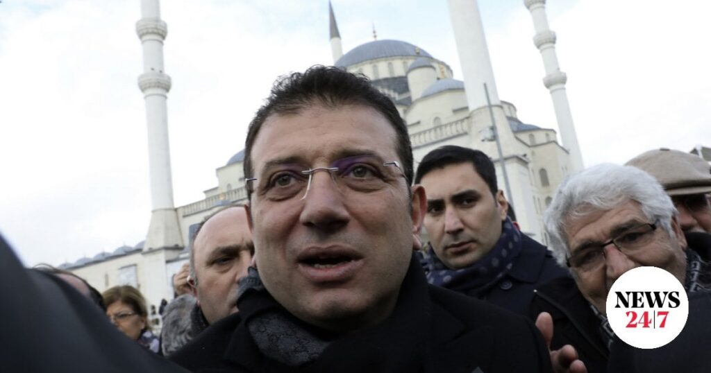 In prison Imamoglou - was dismissed by Mayor of Istanbul