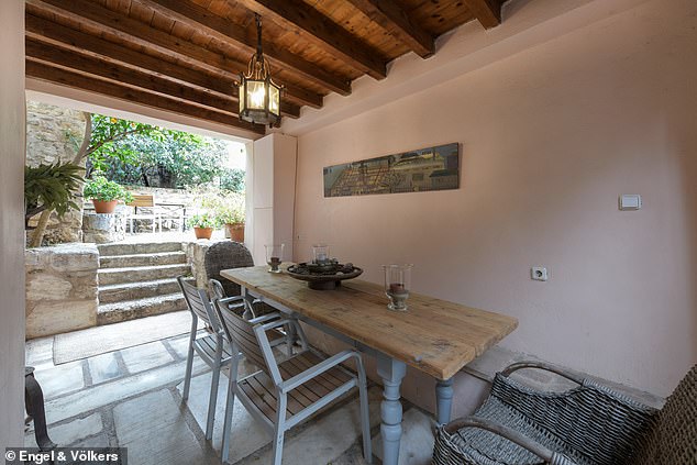 Chic: This four-bedroom house is on sale via Engel & Völkers for €3,600,000