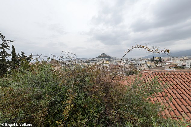 Acropolis: The property overlooks the Acropolis, Lycabettus Hill and the houses of Plaka