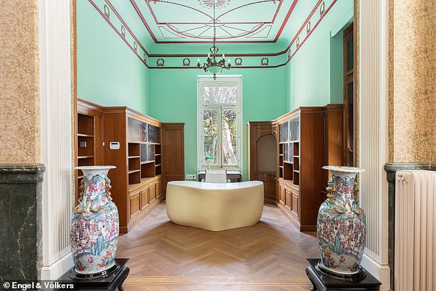 Luxury: The entire property in Strofili oozes opulence at every corner