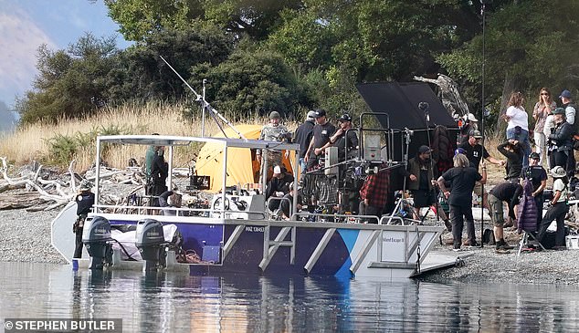 The actor slipped quietly into New Zealand last month to film his latest blockbuster