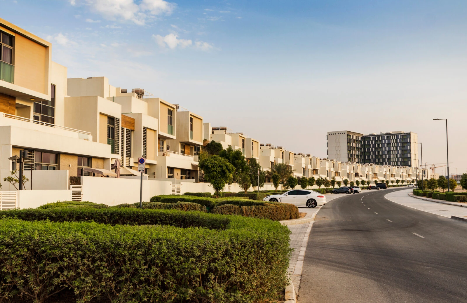 Modern townhouses in Dubai South