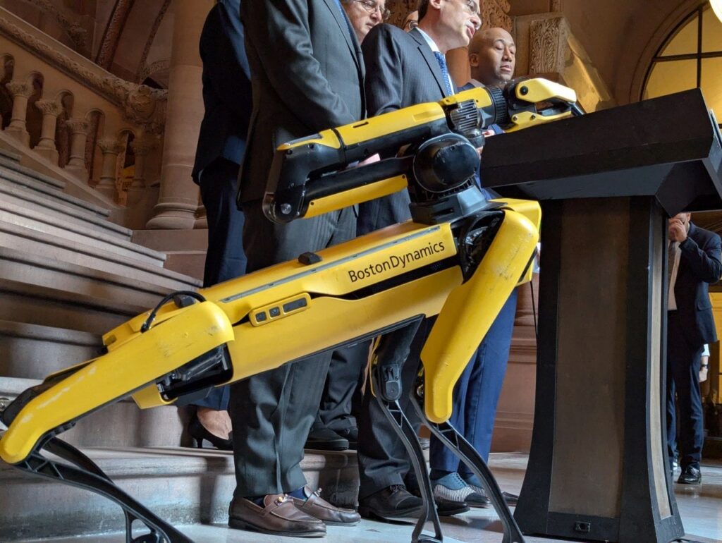 New York targets weaponized robots in landmark bill