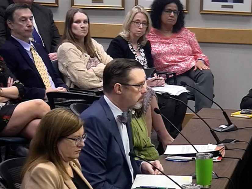 Barksdale English, the PUC's deputy executive director, answers questions on the Texas Energy Fund.
