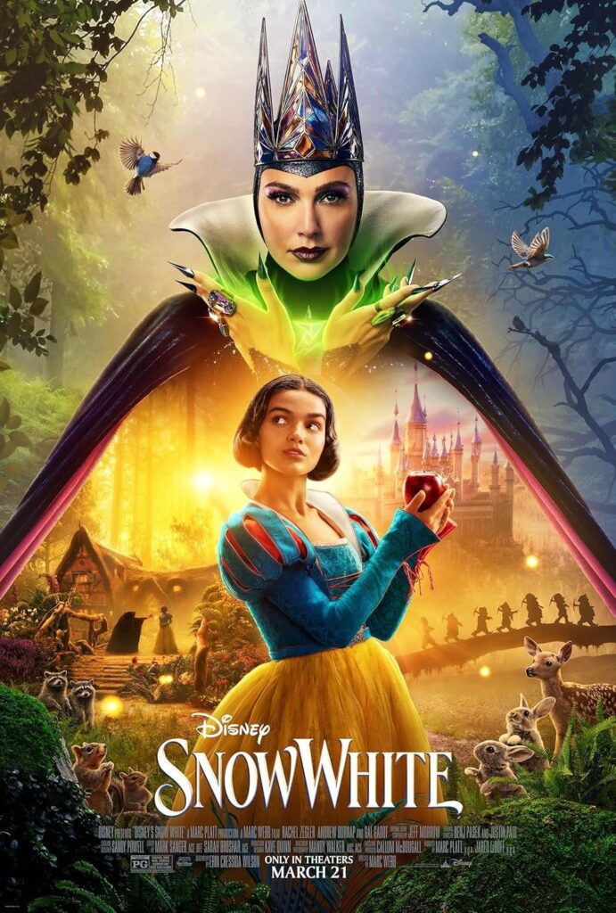 Snow White (2025), perhaps the worst film of all time according to IMDB