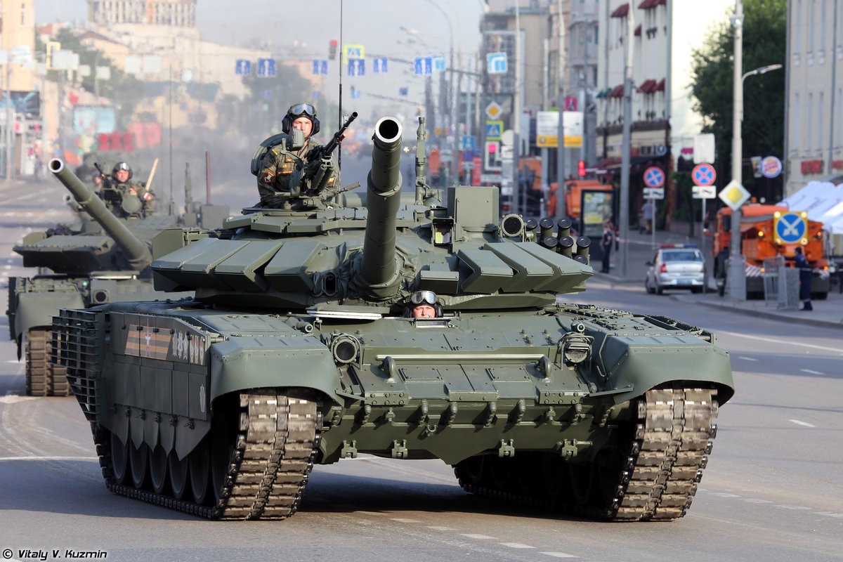 A T-72B3 of the 2016 model. Photo credits: Vitaly Kuzmin