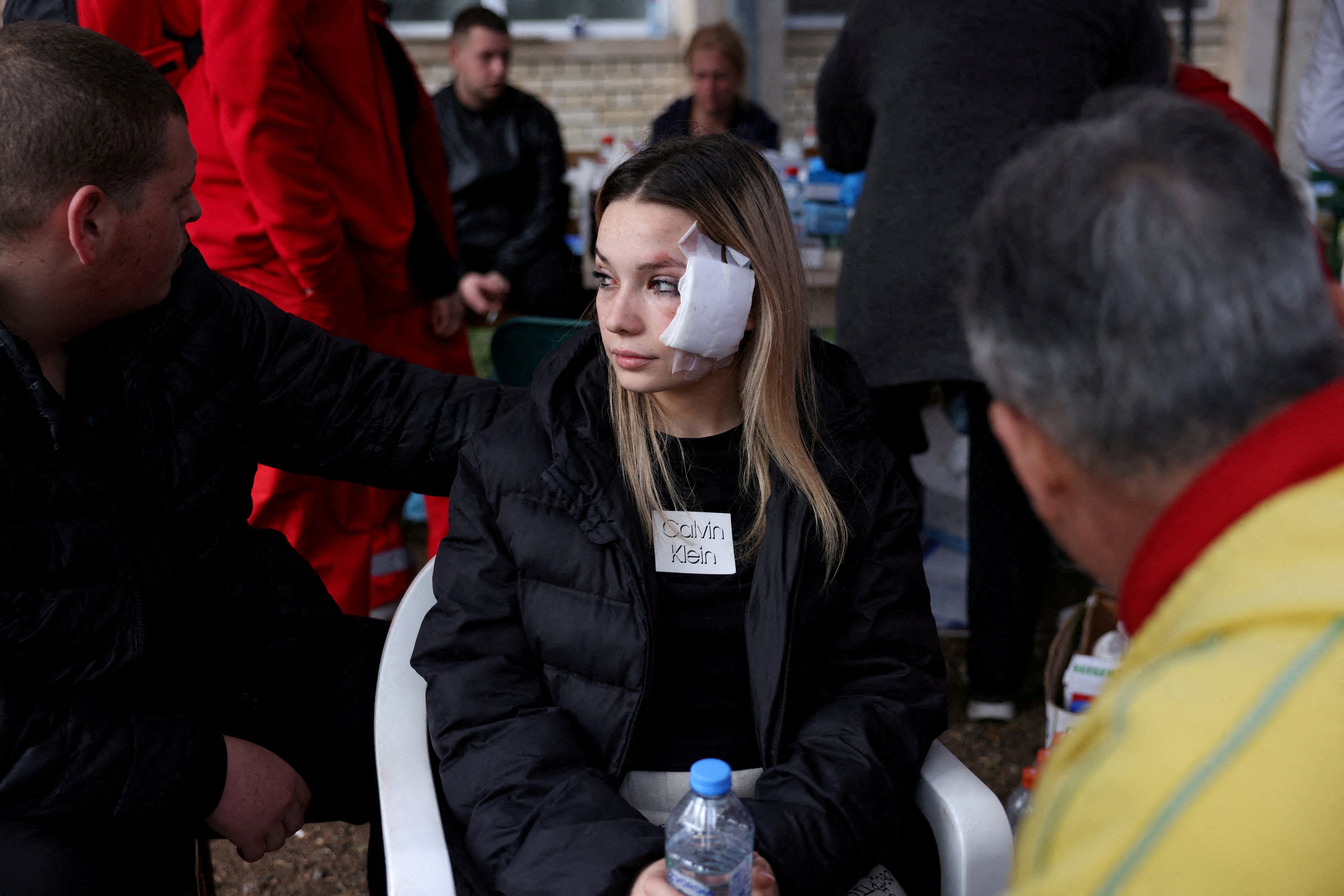 Maria Taseva, 19, said she managed to escape the nightclub fire, but her sister did not
