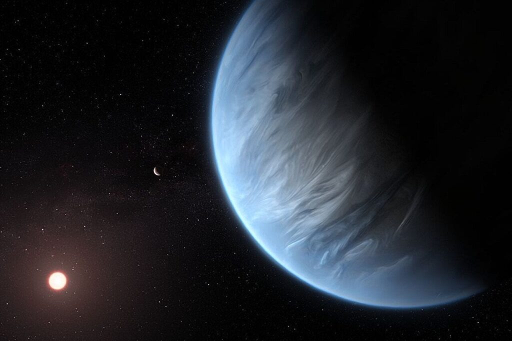 Atmospheres of new planets might have unexpected mixtures of hydrogen and water