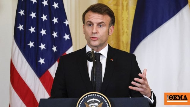 If Putin does not stop he will continue for Moldova and maybe Romania, says Macron - talked about French nuclear umbrella