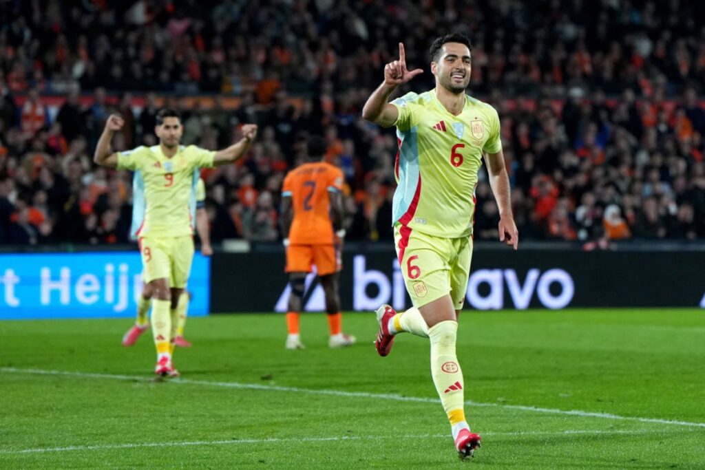 Netherlands vs Spain LIVE: Latest updates as Mikel Merino rescues result for La Roja Netherlands vs Spain LIVE: Latest updates as Mikel Merino rescues result for La Roja
