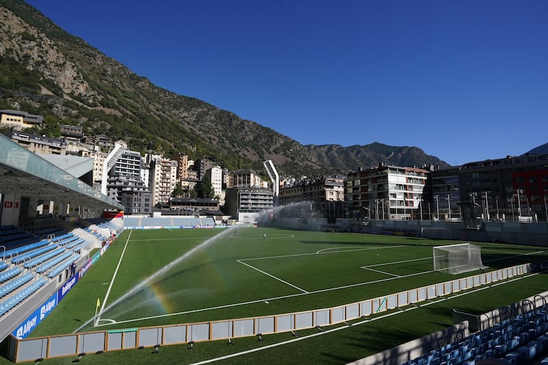 The Estadi Nacional hosted Andorra v England in October 2021