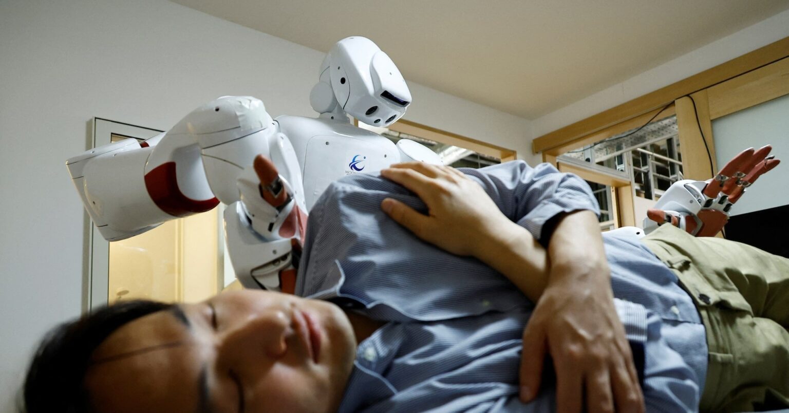 AI robots may hold key to nursing Japan's ageing population