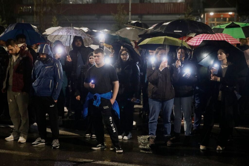 Protesters demanding greater accountability march in North Macedonia over deadly nightclub fire Protesters demanding greater accountability march in North Macedonia over deadly nightclub fire