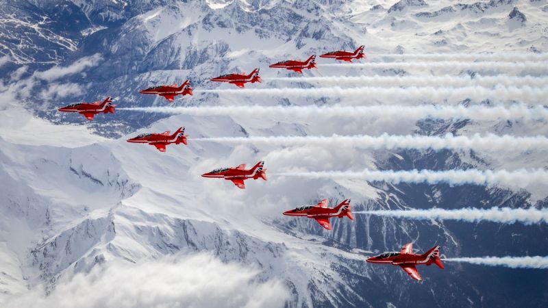 Springhawk is go! Red Arrows touch down in Croatia for Exercise Springhawk