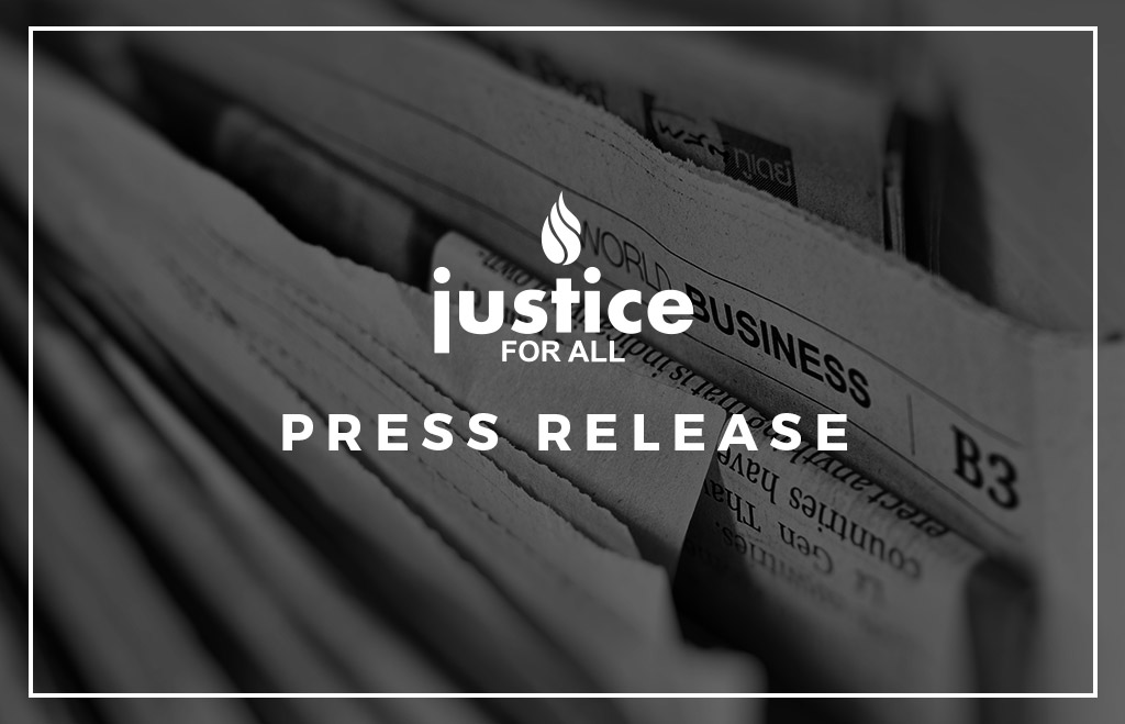 Justice For All Issues Urgent Call to Prevent a Return to War in Bosnia and Herzegovina