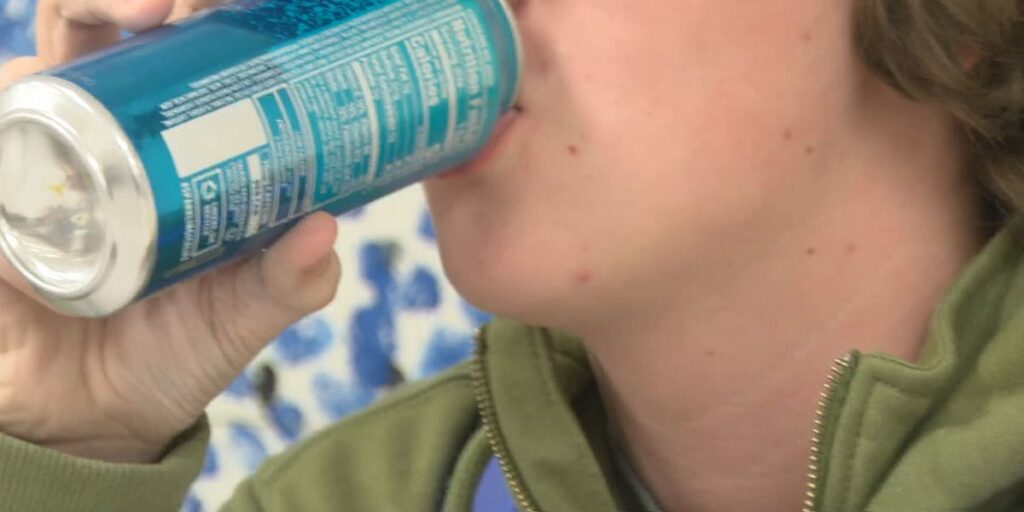 The growing popularity and dangers of energy drinks among kids