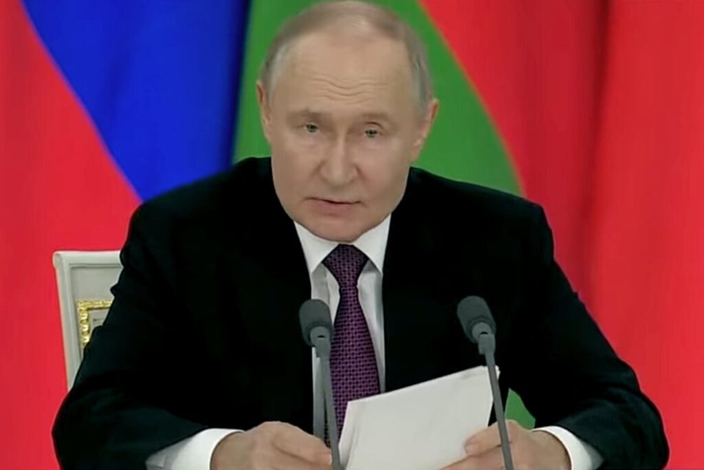 Ukraine-Russia war latest: Putin holds press conference after Kremlin aide calls ceasefire ‘respite for Kyiv’