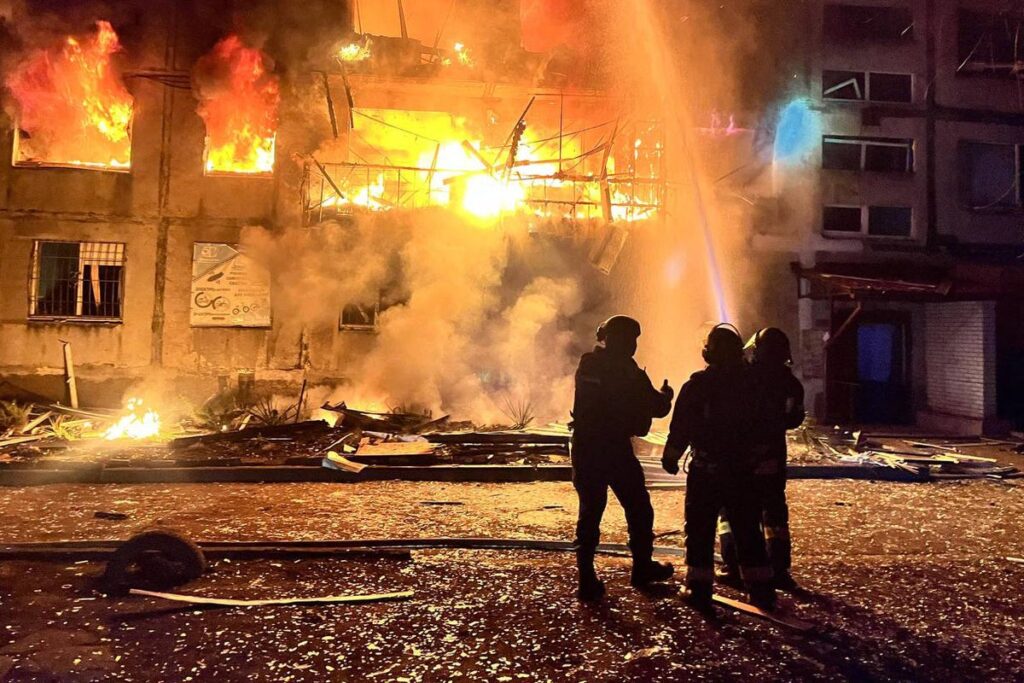 Ukraine-Russia war latest: Trump says Putin is ‘doing what anybody would do’ before 14 killed in Russian strike