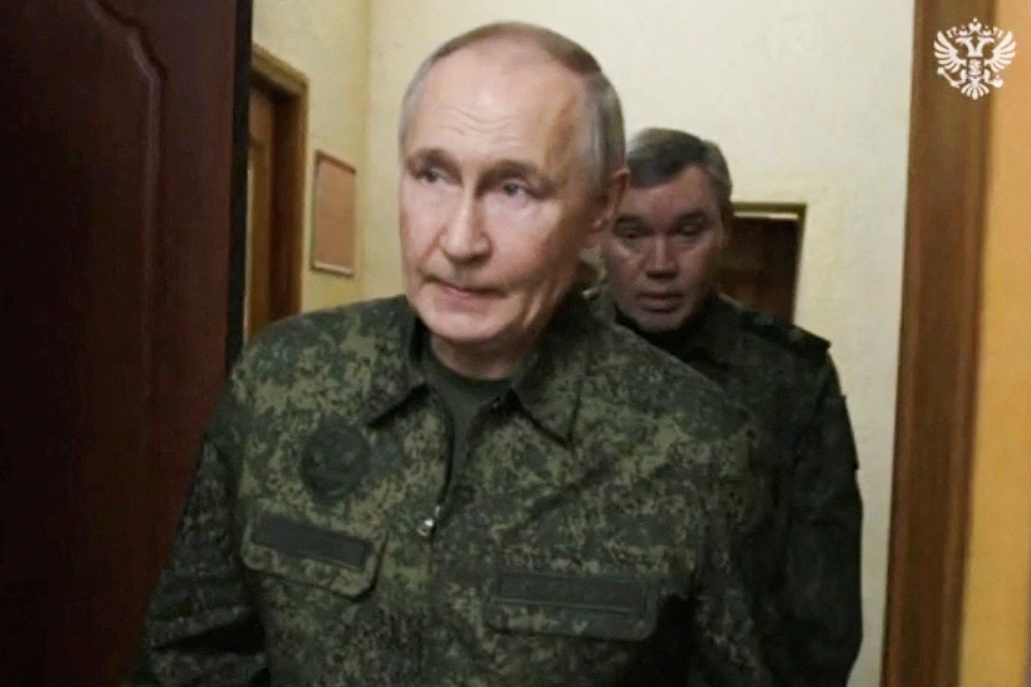 Putin visited Kursk on Wednesday
